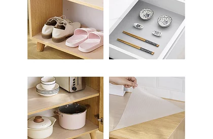 Protiskluzová podložka do šuplíků 300x50 cm