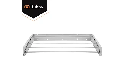 Nástenný skladací sušiak bielizne 80 cm