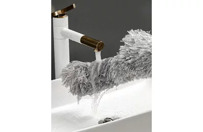 Teleskopická tenká mop – prachovka - 2 nadstavce