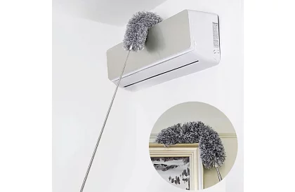 Teleskopická tenká mop – prachovka - 2 nadstavce