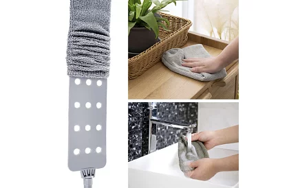 Teleskopická tenká mop – prachovka - 2 nadstavce