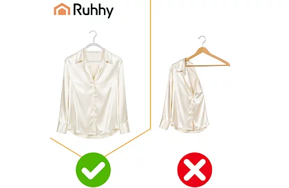 Protiskluzové šedé ramienka na oblečenie 20 ks