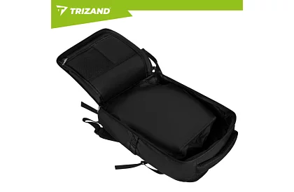 Cestovná príručná taška 40 × 20 × 25 cm – čierny batoh s USB