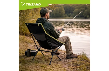 Rybárske skladacie ľahké kreslo 41 × 52 × 86 cm