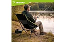 Rybárske skladacie ľahké kreslo 41 × 52 × 86 cm
