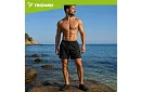 Topánky do vody – protisklzové, rýchloschnúce – čierne, veľkosť 42