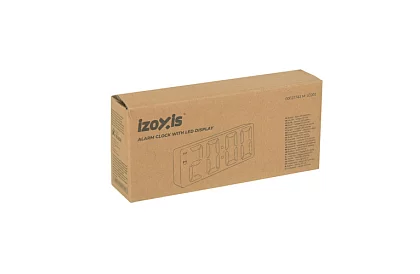 LED farebný budík – hodiny s displejom a teplomerom