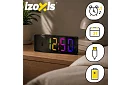 LED farebný budík – hodiny s displejom a teplomerom