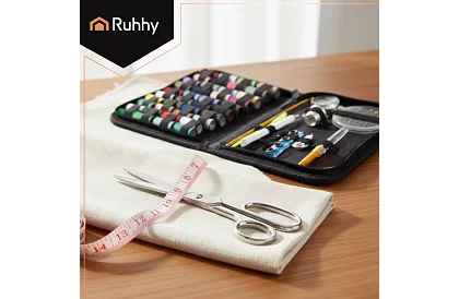 Šijací súprava 129 prvkov – cestovné šitiečko
