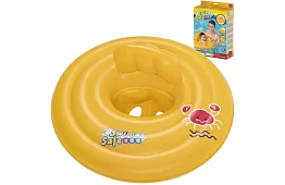 Nafukovací kruh so dnom pre najmenších – 69 cm, B32096