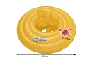 Nafukovací kruh so dnom pre najmenších – 69 cm, B32096