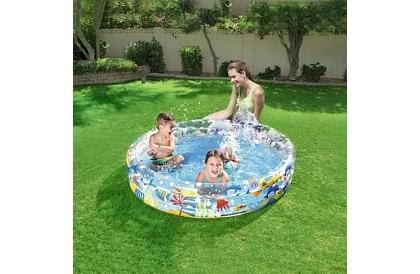 Detský nafukovací bazénik 152 × 30 cm, B51008