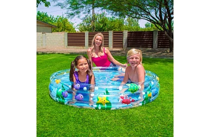 Detský nafukovací bazénik 152 × 30 cm, B51008