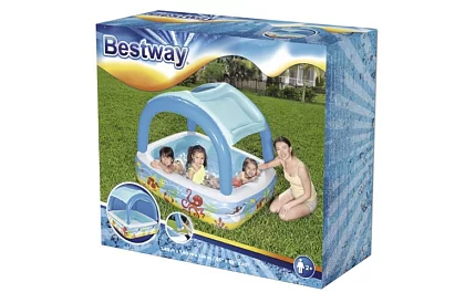 Nafukovací bazén so strieškou – 265 litrov, B52192