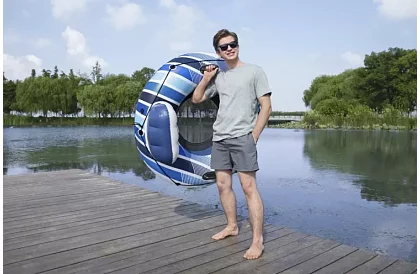 Nafukovací kruh s opěrkou – priemer 135 cm, B43116