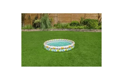 Nafukovací bazénik 3v1 + kruh a loptu – B51124