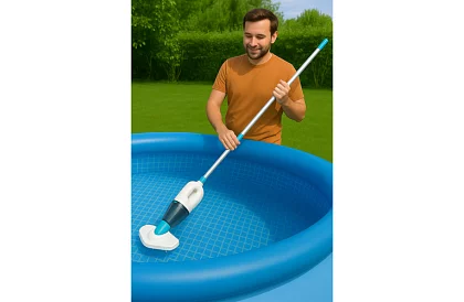 Bezdrôtový dobíjací bazénový vysávač pre čistenie dna a stien I28626