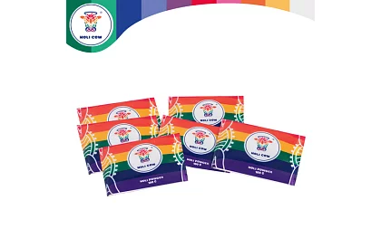 Sada farebných práškov Holi Powder 6×100 g