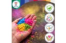 Sada farebných práškov Holi Powder 6×100 g