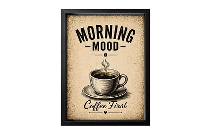 Morning mood - obraz - Ranná nálada a káva 05