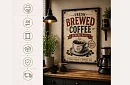 Fresh coffee - obraz - Čerstvá káva každý deň 08