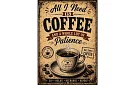 Need coffee - obraz - Káva a trpezlivosť v retro štýle 10