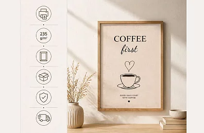 Good days - obraz - Dobré dni s kávou 11