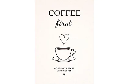 Good days - obraz - Dobré dni s kávou 11