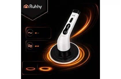 Elektrický čistiaci rotačný kefka - Spin Scrubber + 9 hlavíc