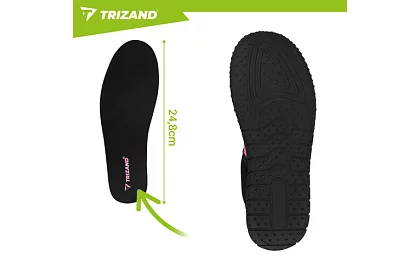 Boty do vody – protiskluzové 5 mm, rýchloschnúce – čierno-ružové, veľkosť 37