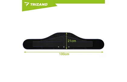 Bedrový magnetický pás nastaviteľný 85–100 cm – 24 magnetov