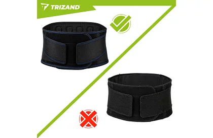 Bedrový magnetický pás nastaviteľný 85–100 cm – 24 magnetov