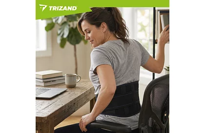 Bedrový magnetický pás nastaviteľný 85–100 cm – 24 magnetov