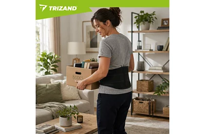 Bedrový magnetický pás nastaviteľný 85–100 cm – 24 magnetov