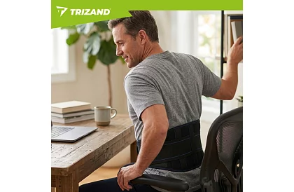 Bedrový magnetický pás nastaviteľný 95–110 cm – 24 magnetov