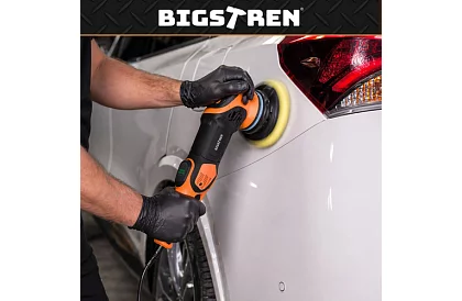 Orbitálna leštička na auto 125 mm – 1000 W + príslušenstvo