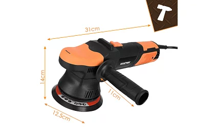 Orbitálna leštička na auto 125/150 mm – 900 W + príslušenstvo
