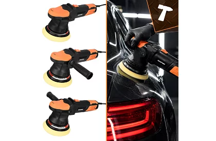 Orbitálna leštička na auto 125/150 mm – 900 W + príslušenstvo