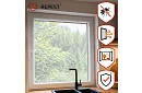 Moskytiéra, sieť na okno 160 × 130 cm – biela