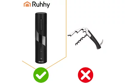 Elektrický otvárač na víno s príslušenstvom