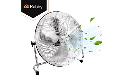 Ventilátor 50 cm, 130 W – kovový, 3 rýchlosti