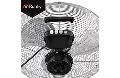 Ventilátor 50 cm, 130 W – kovový, 3 rýchlosti