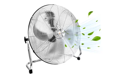 Ventilátor 50 cm, 130 W – kovový, 3 rýchlosti