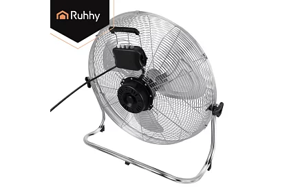 Ventilátor 50 cm, 130 W – kovový, 3 rýchlosti