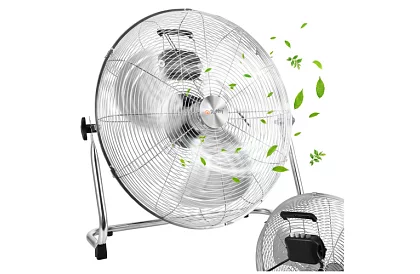Ventilátor 50 cm, 130 W – kovový, 3 rýchlosti