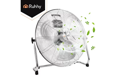 Ventilátor 50 cm, 130 W – kovový, 3 rýchlosti