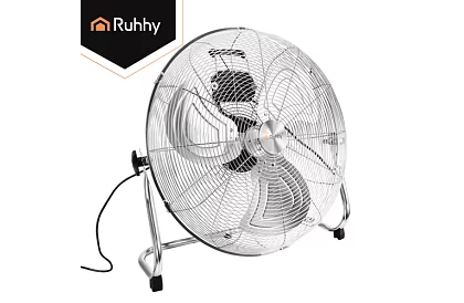 Ventilátor 50 cm, 130 W – kovový, 3 rýchlosti