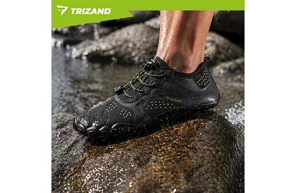 Boty do vody – protiskluzové 5 mm, rýchloschnúce – čierne, veľkosť 44