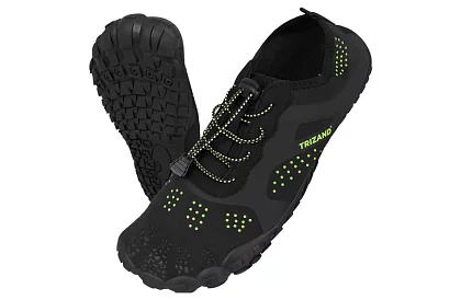 Boty do vody – protiskluzové 5 mm, rýchloschnúce – čierne, veľkosť 43