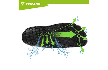 Boty do vody – protiskluzové 5 mm, rýchloschnúce – čierne, veľkosť 43